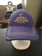 Angry Orchard SnapBack Trucker Hat Hard Cider Mesh Back Adjustable Blue/... - £7.76 GBP