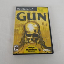 Gun Activision PS2 Sony PlayStation DVD ROM 2005 with Manual TESTED Mature - £7.64 GBP