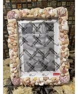 Handmade Seashell Picture Frame for 5"x7" Photo Shells collected along FL shores - $34.48 CAD