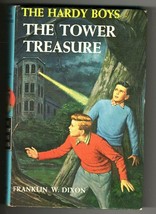 The Hardy Boys 01 The Tower Treasure Frank Dixon 1959 Hardcover - £10.90 GBP