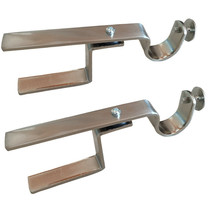 NoNo Bracket XL - Inside Mounted Faux Wood Blinds Attachment (Nickel) - £11.95 GBP