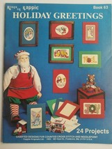 Kappie Holiday Greetings counted cross stitch book 63 - £5.95 GBP