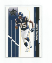 Antonio Gates (San Diego Chargers) 2006 Leaf Rookies &amp; Stars Card #84 - £3.98 GBP