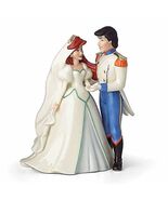 Lenox Disney  Ariel &amp; Prince Eric Wedding Figurine Cake Topper Mermaid R... - €381,15 EUR