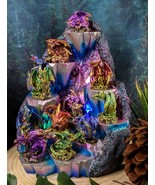 Ebros Fantasy 12 Mini Dragons With LED Lighted Glacier Mountain Display Set - €76,66 EUR
