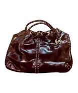 Michael Kors Astor Studded Handbag - Deep Maroon - $65.00