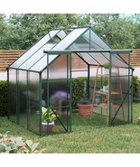 Heavy Duty Walk-in Greenhouse 8x6ft Green - $8,265.29 MXN