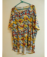LulaRoe multi colored top   Size XL  Simply Comfortable - £13.36 GBP