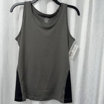 Tommie Copper Women&#39;s Active Tank Gray &amp; Black Size XL - £21.74 GBP