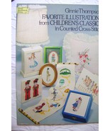 Ginnie Thompson Favorite Illustrations Childhood Classics Cross- Stitch - £6.39 GBP