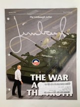 Rush Limbaugh Letter Newsletter Magazine January 2015 The War Against Truth - £14.24 GBP