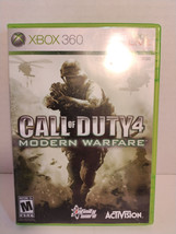 Microsoft Xbox 360 Call of Duty Modern Warfare 4 2007 CIB Tested COD XB360 - £8.84 GBP