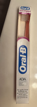 Vintage 1988 Oral B 35 Compact Soft Straight Indicator Bristles Toothbrush Pink - $11.65