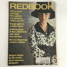 Redbook Magazine March 1963 Anthony Quinn &amp; Harry Belafonte Talk Love &amp; Hate - £15.16 GBP