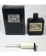 Black Suede After Shave Soother Dispenser with Pump Vintage Avon Wild Mu... - £7.84 GBP