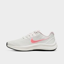 new NIKE Girls Youth STAR RUNNER 3 Sz 4.5Y or 6.5Y White Running Shoes Sneakers - £43.82 GBP