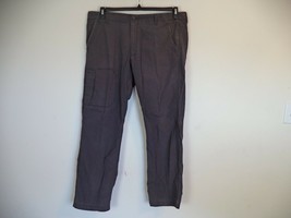 Men&#39;s Grayish Brown Calvin Klein Work Pants. 38 X 32. 100% Cotton. - $17.82