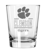 Clemson Tigers Etched Paw Logo 14 oz. Double Old Fashioned Whisky Rocks ... - $29.88 CAD