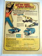 1977 Color Ad Revell Model Kits SWAT Police Car &amp; Van, Jungle Jim Funny Car - $7.99