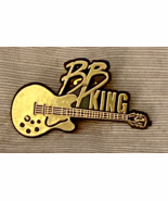 B.B King Blues Guitar Souvenir Music Concert Plastic Lapel Pin - $24.60 CAD
