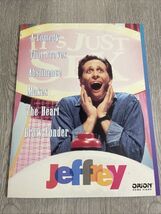 Jeffrey Original Press Kit Ad Sheet 8.5x11” Promo Patrick Stewart CV JD - $11.18