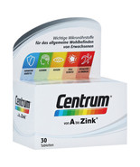 Centrum A Zinc Tablets 30 pcs - $64.00