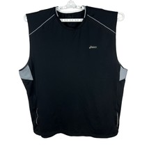Asics Mens Black Sleeveless Performance Top Size Size XL - $23.13