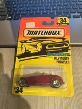 MatchBox in Blister Pack - #34 - Plymouth Prowler - - $4.55