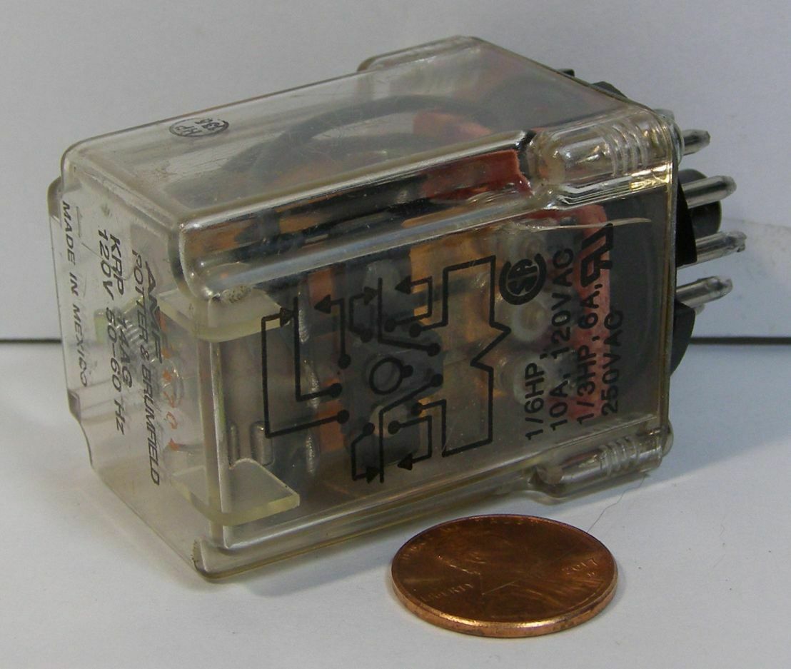 AMF POTTER &amp; BRUMFIELD KRP14AG 120V 50-60Hz - $6.99