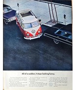 VW Bus All of a sudden it stops looking funny Volkswagen 1964 Vintage Pr... - €7,40 EUR