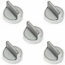 5 Cooktop Stove Range Control Knob For Whirlpool WCG97US6DS00 WCG97US0DS00 New - £24.42 GBP