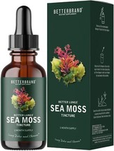 Betterbrand BetterLungs Sea Moss Tincture Drops - Powerful Absorption for Lung - £37.84 GBP