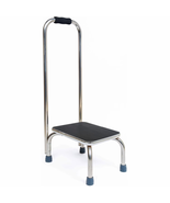 Heavy-Duty Foot Step Stool with Handle and Non-Slip Rubber Platform for ... - €46,77 EUR