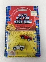 Micro Action Magnifiers 2 Car Pack 1988 Convertibles Funrise - $12.69