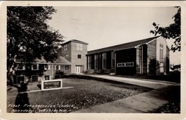 RPPC Aberdeen Washington First Presbyterian Church Newly Built 1952 Postcard W12 - $19.95