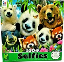 Ceaco Selfies Bear Essentials 550 piece puzzle. 19322-21081-A Complete P... - £4.75 GBP