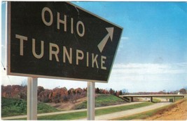 Ohio Postcard Entrance To Ohio Turnpike - $2.96