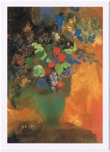 Art Postcard Odilon Redon Ophelia Among The Flowers National Gallery London - $3.95