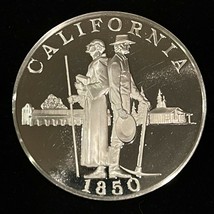 California 1850 STERLING SILVER PROOF FRANKLIN MINT - $39.95