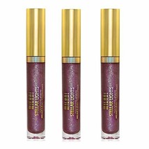 Pack of 3 Milani Stellar Lights Holographic Lip Gloss, Kaleidoscopic Pur... - £19.02 GBP
