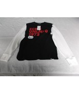 DISCONTINUED MENS ECKO UNLTD BLACK WHITE THERMAL LONG SLEEVE SHIRT SMALL - €81,21 EUR