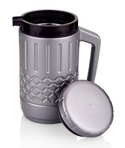 water jug with handle HOT &amp; Cold Insulated made with virgin Plastic &amp; steel - £25.28 GBP