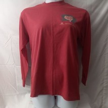 VINTAGE Sunbelt Shirt Mens Large Salmon  Long Sleeve Hospital Hustle 199... - $19.79