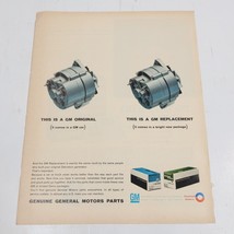 1964 GM Motor Parts United Delco Encyclopedia Britannica Print Ad 10.5x13.5" - $6.24