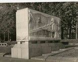East Berlin Germany Real Photo Postcard Russia Garden Remembrance 1955 M... - £22.21 GBP