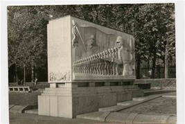 East Berlin Germany Real Photo Postcard Russia Garden Remembrance 1955 Monument - £21.77 GBP