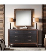 Two-Tone 6-Drawer Dresser: No Assembly Required - €1.020,41 EUR