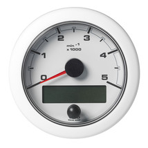 Veratron 3-3/8&quot; (85mm) OceanLink NMEA 2000 Tachometer - 5000 RPM - White Dial  B - £162.17 GBP