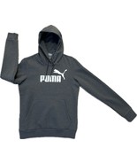 PUMA Essential Logo  WOMEN&#39;S DK.GREY PULLOVER HOODIE SZ M, 855192-07 - £30.25 GBP