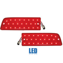 64 Chevelle Malibu Red LED RH &amp; LH Tail Brake Turn Signal Light Lamp Len... - £47.78 GBP